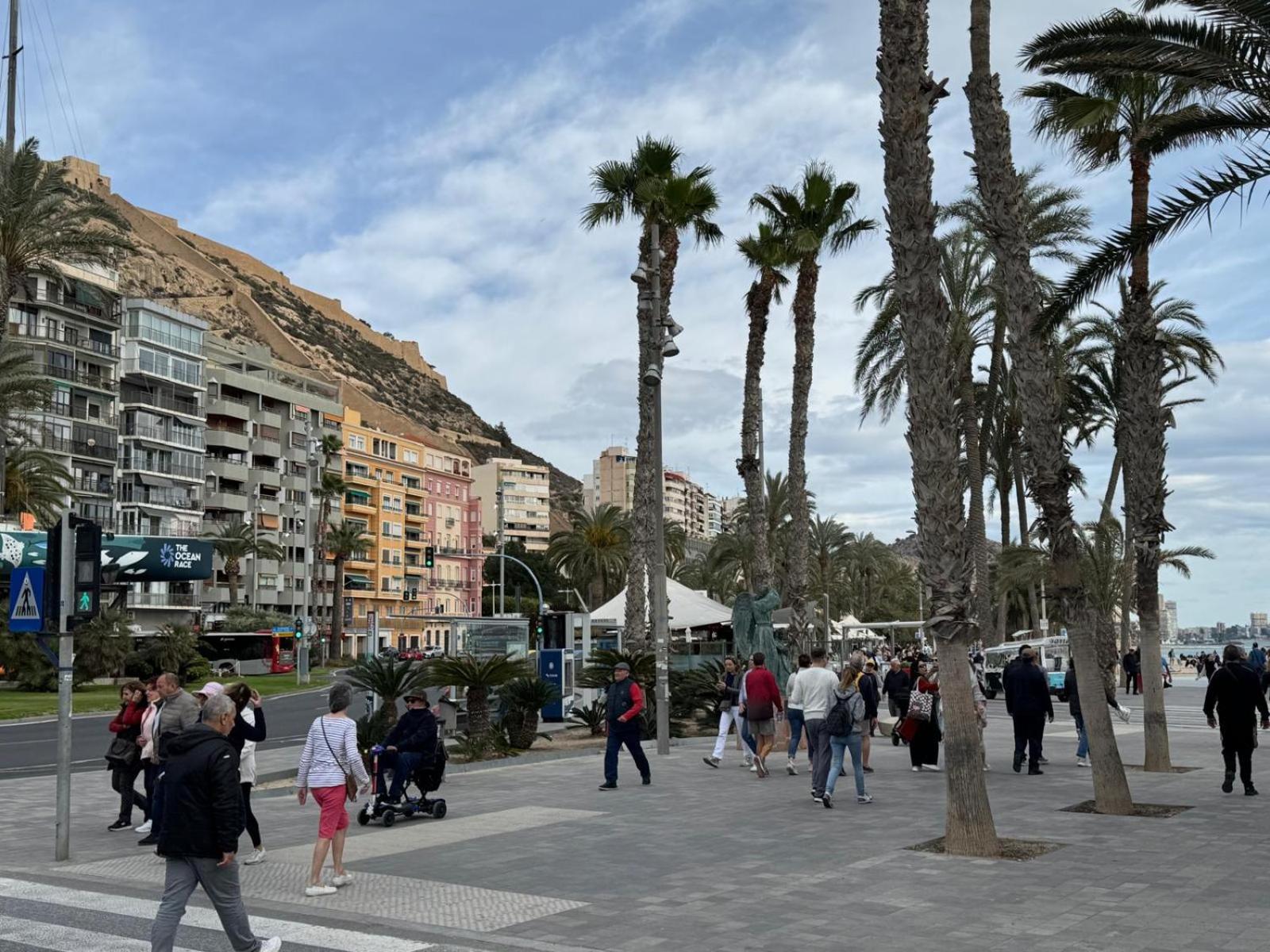 Apartamentos Playa Postiguet Alicante Exteriér fotografie
